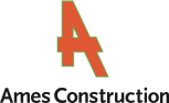 Ames construction logo